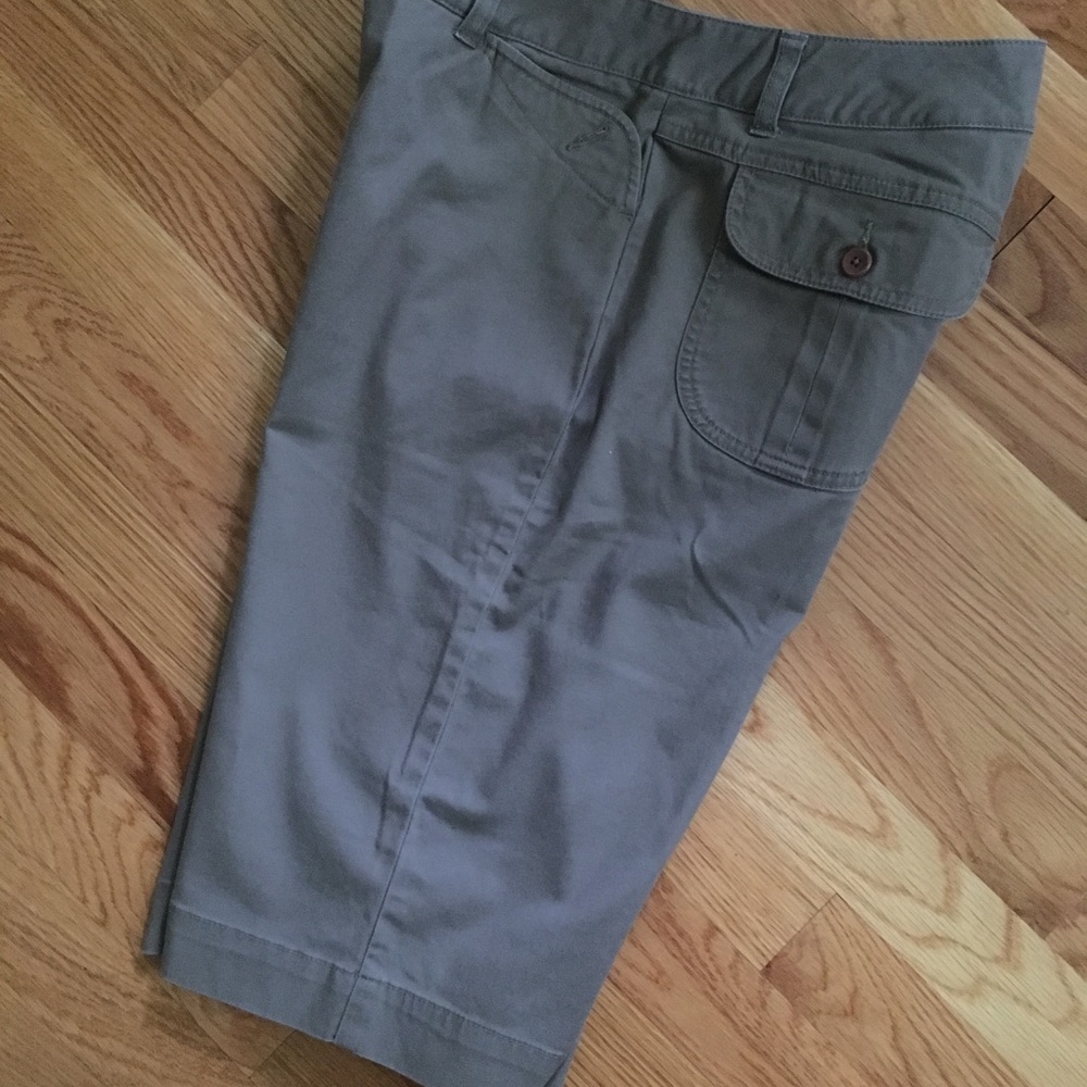 “Talbots” Khaki Bermuda Walking Shorts